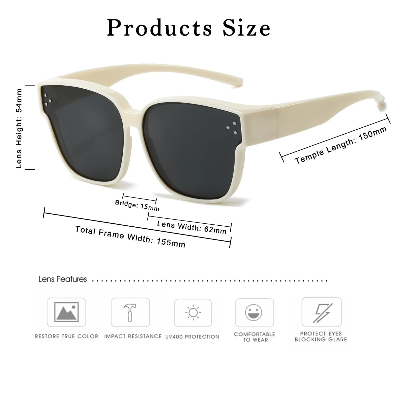 Поляризовані сонцезахисні окуляри Long Keeper для жінок і чоловіків, фото №3