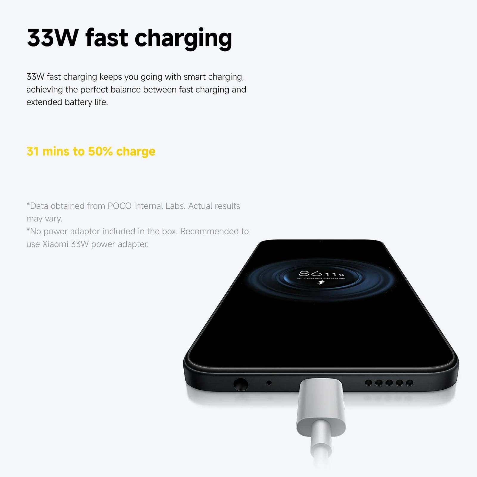 Смартфон XIAOMI Poco C85 6+128GB 6.9 дюйма 50MP 6000 мАг без зарядного пристрою, фото №6