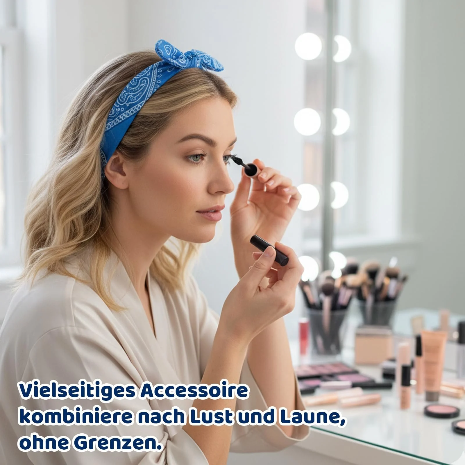 Пов'язка на голову жіноча, фото №5 Пов'язка на голову жіноча, фото №5