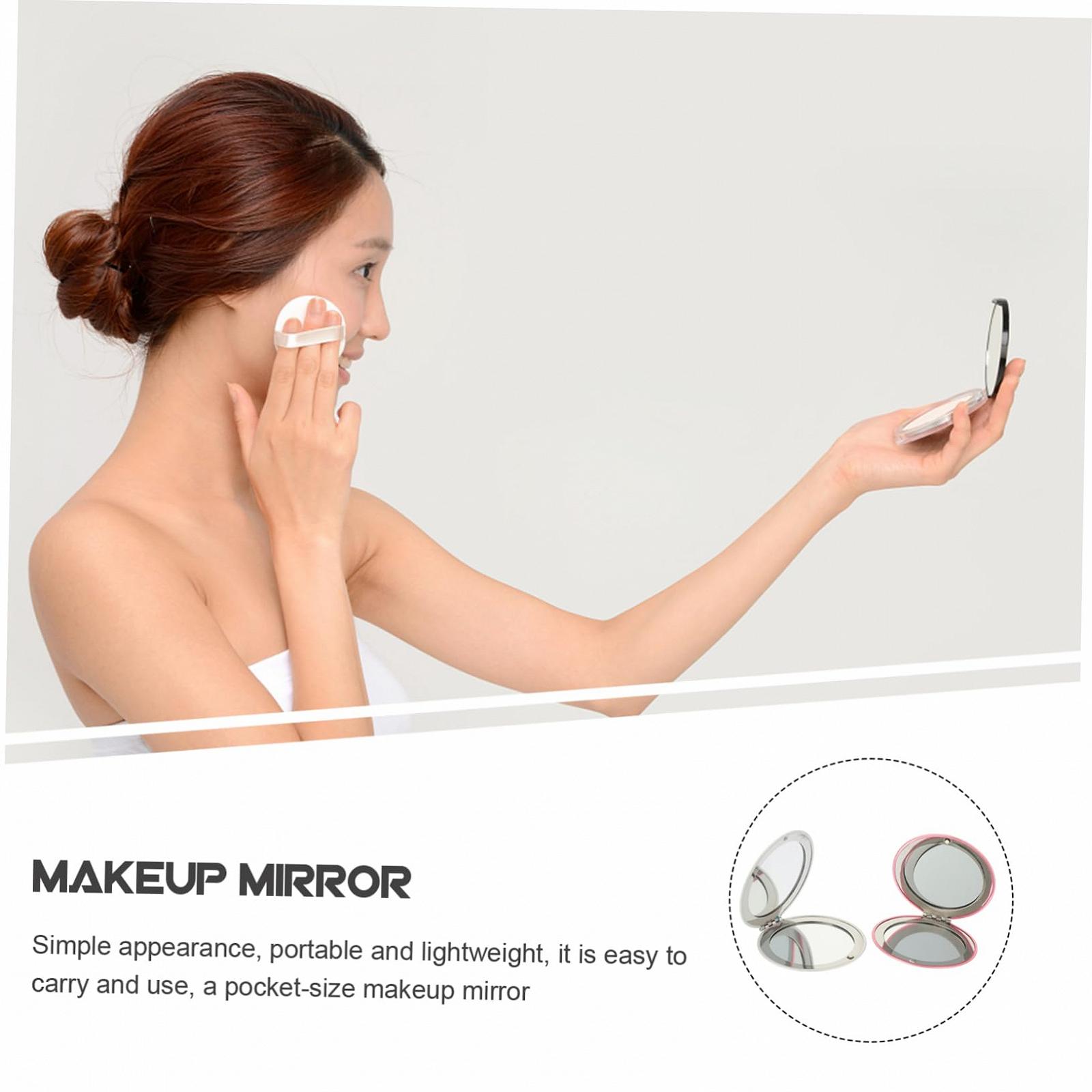 Зеркало Angoily 8 STK Двустороннее Зеркало Мини-Лупа Путешествие Моментальный Макияж Алюминиевый Сплав Круглый, фото №2 Зеркало Angoily 8 STK Двустороннее Зеркало Мини-Лупа Путешествие Моментальный Макияж Алюминиевый Сплав Круглый, фото №2