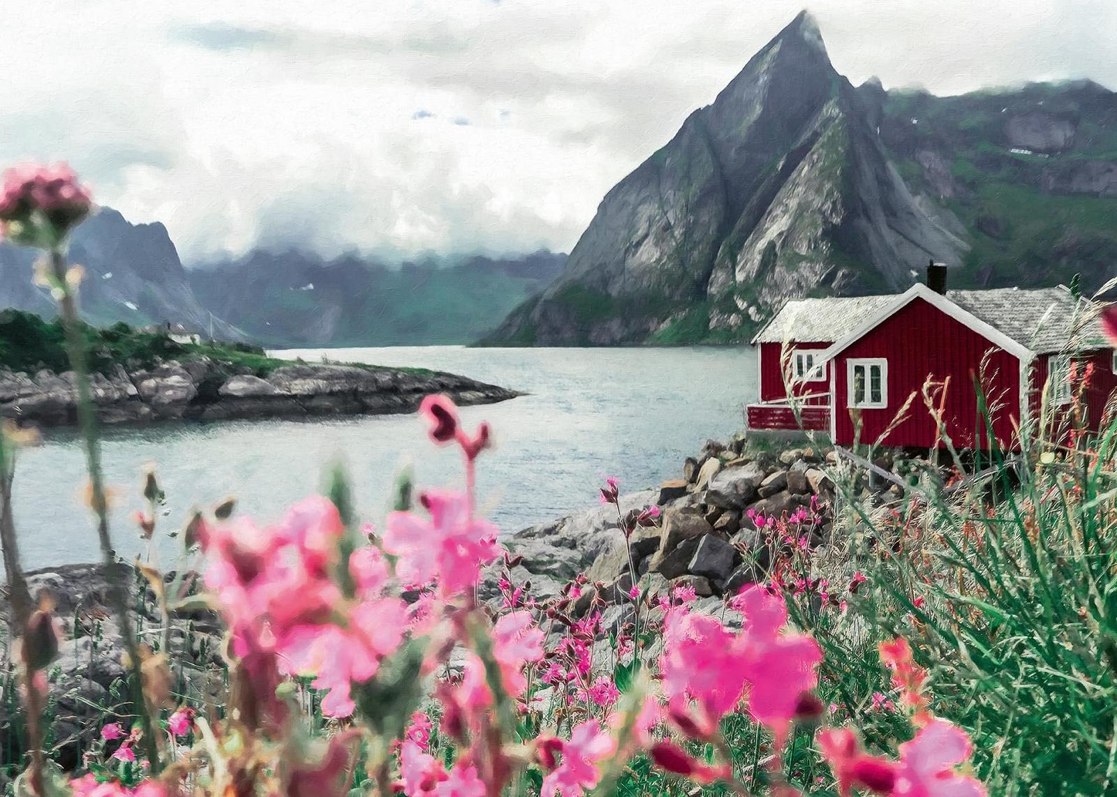 Пазл Ravensburger 12000112 Scandinavian Places, Reine, Lofoten, Norway 1000 деталей, фото №1