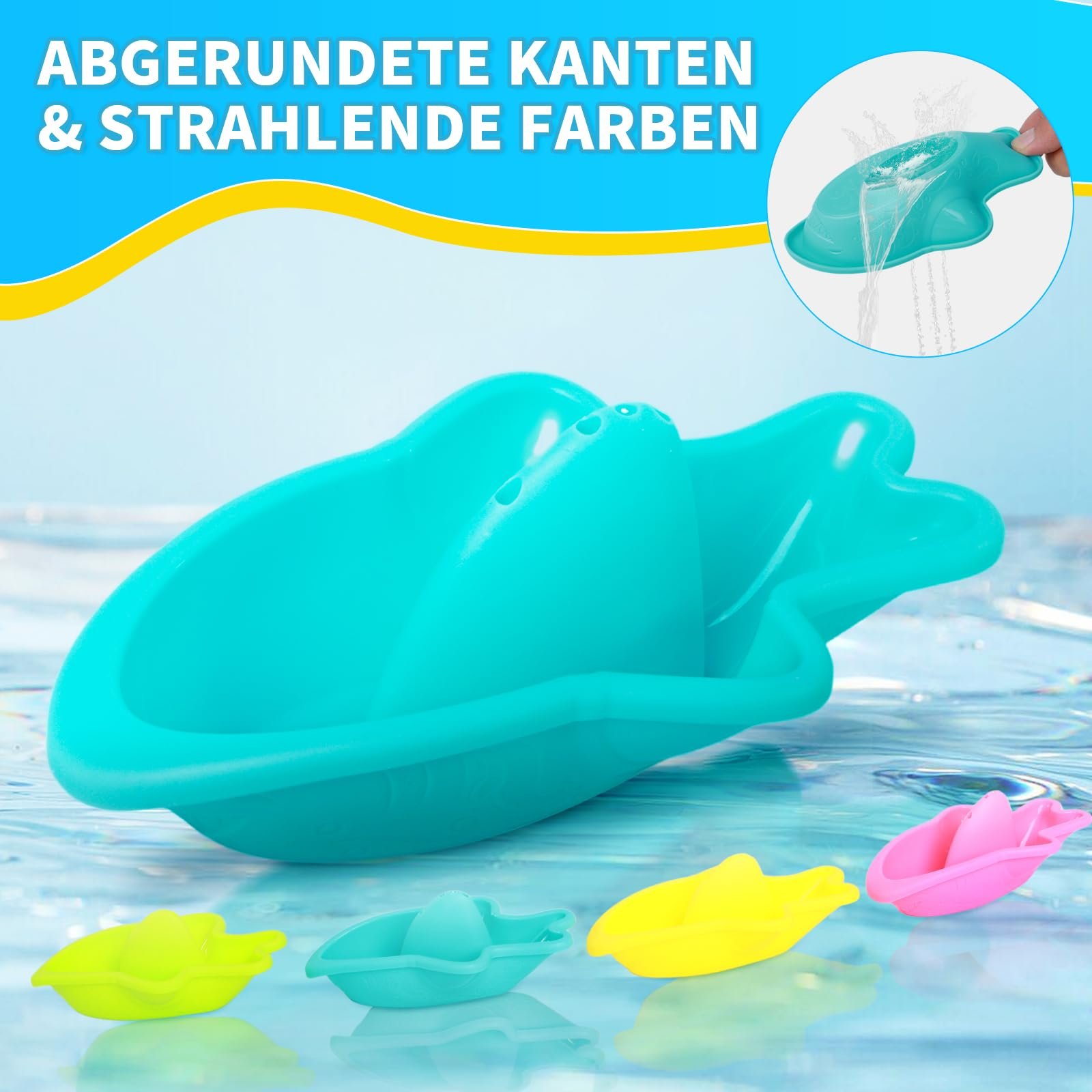 Игрушки для ванны CNMTCCO, 10 штук, фото №4