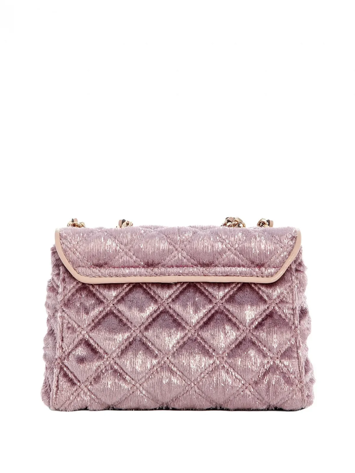 Міні Сумка GUESS Giully Mini 2 Compartment Convertible Flap XS Ліловий, фото №3