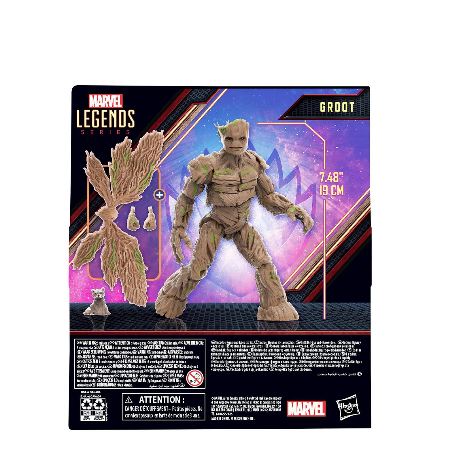 Фігурка Marvel Legends Series Грут 15 см Вартові Галактики Том. 3, фото №3