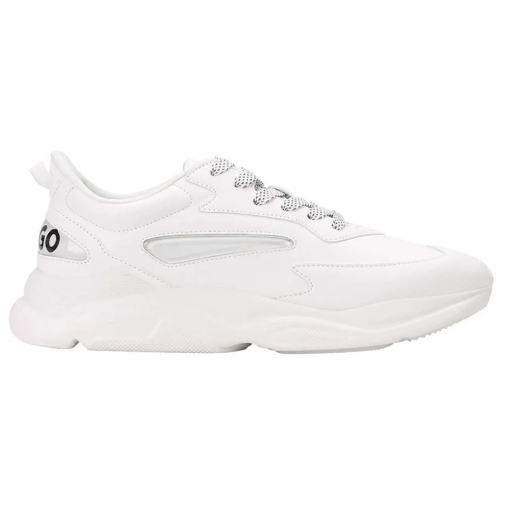 Кроссовки HUGO Leon Runn из различных материалов, таких как ткань с текстурой парусины, фото №1