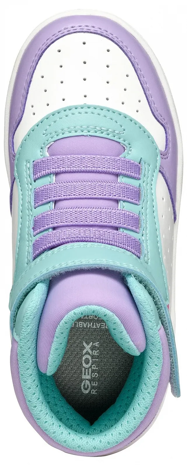 Кросівки Geox WASHIBA гладка шкіра червоний дитячі, фото №6