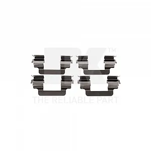 Комплект аксесуарів, гальмівні колодки NK 7923231 для переднього/заднього моста - Фото 1