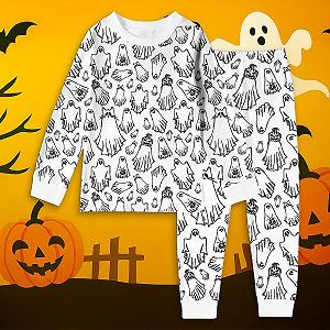 Комплект домашнього одягу, розмальований вручну synthetic.ua - Фото 1