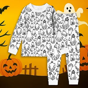 Комплект домашней одежды Kinder DIY 2025 с ручной росписью synthetic.ua - Фото 1