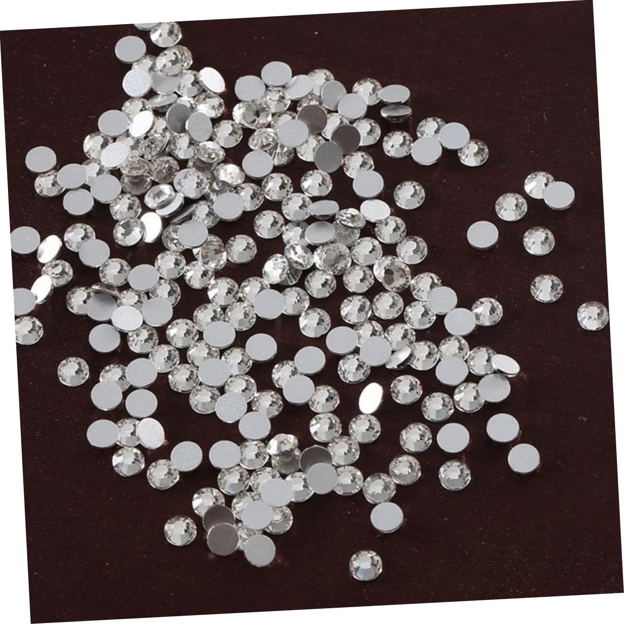 Стразы Перламутровые 72 шт. для Маникюра, Губ, Румян, Декорирования, Комбинированная Пластина, фото №2