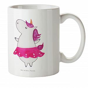 Дитяча чашка Mr. & Mrs. Panda Єдиноріг Балерина, пластикова - Фото 1