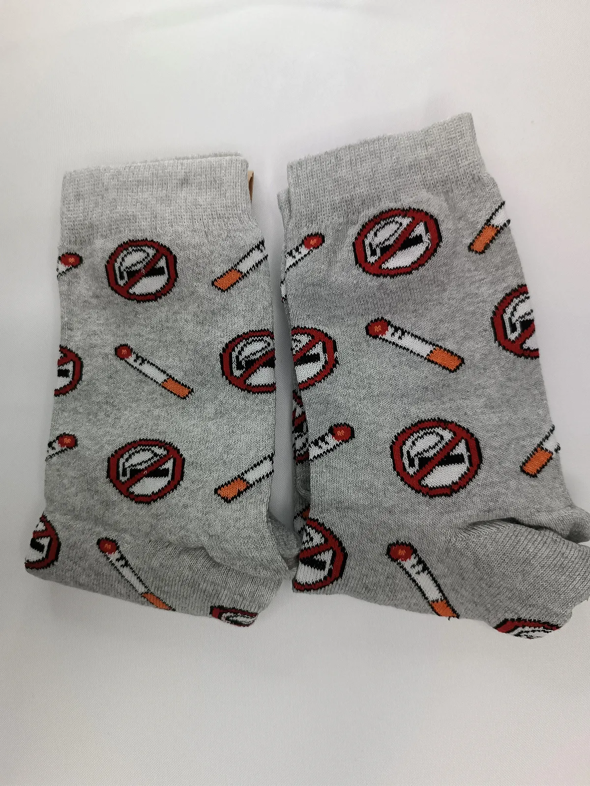 Чоловічі молодіжні шкарпетки високі демісезонні білі 39 - 44 розмір, фото №1