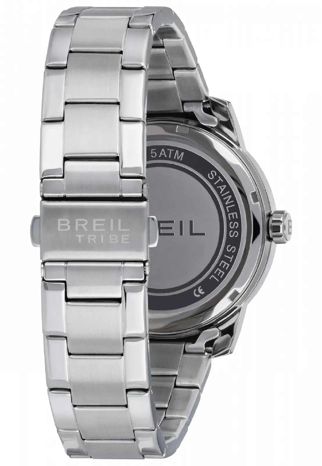 Годинник Breil Caliber Циферблат Білий Кварцовий Браслет Сталь Сріблястий EW0646, фото №3 Годинник Breil Caliber Циферблат Білий Кварцовий Браслет Сталь Сріблястий EW0646, фото №3