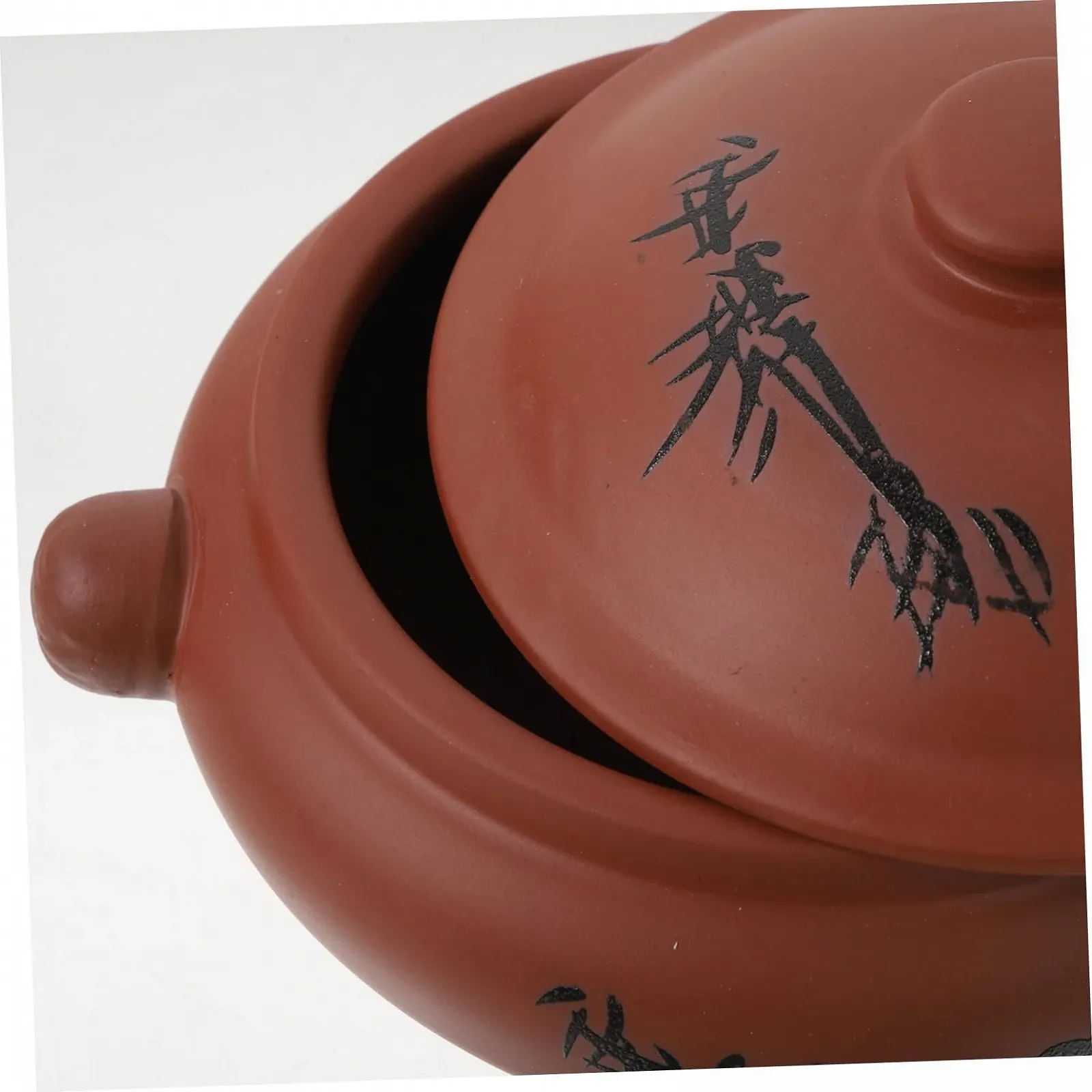 Кастрюля-кассероль GALPADA керамическая Антипригарная Черная, фото №8