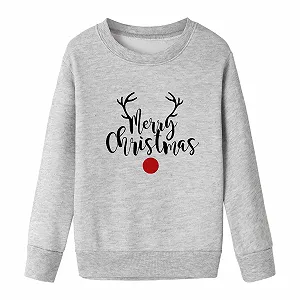 Рождественские свитшоты для семьи Merry Christmas 2024, для пар, джемпер с оленями, с длинными рукавами, забавный набор, повседневные свитшоты для женщин, удобные цвета, свитшоты synthetic.ua - Фото 1