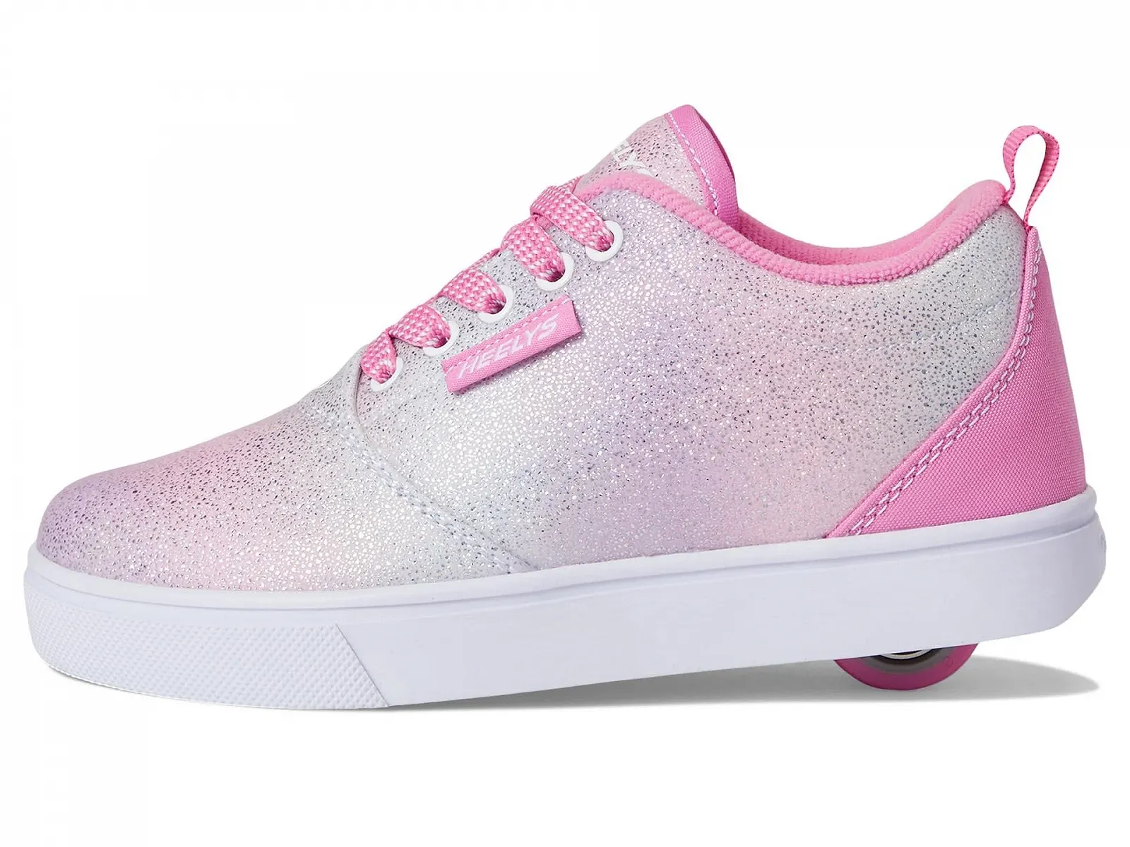 Кроссовки на роликах Heelys Pro 20 Fade Silver Pink, фото №4
