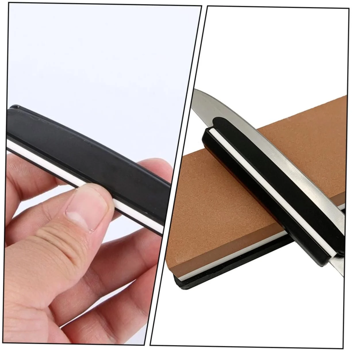 Напрямна для заточування ножів NUOBESTY Пластик і кераміка Затискач, фото №9 Напрямна для заточування ножів NUOBESTY Пластик і кераміка Затискач, фото №9