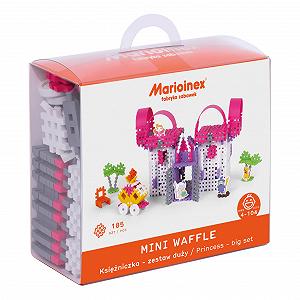 Блоки Marioinex 903773 Mini Waffles Princess Набір Великий 185 елементів - Фото 1