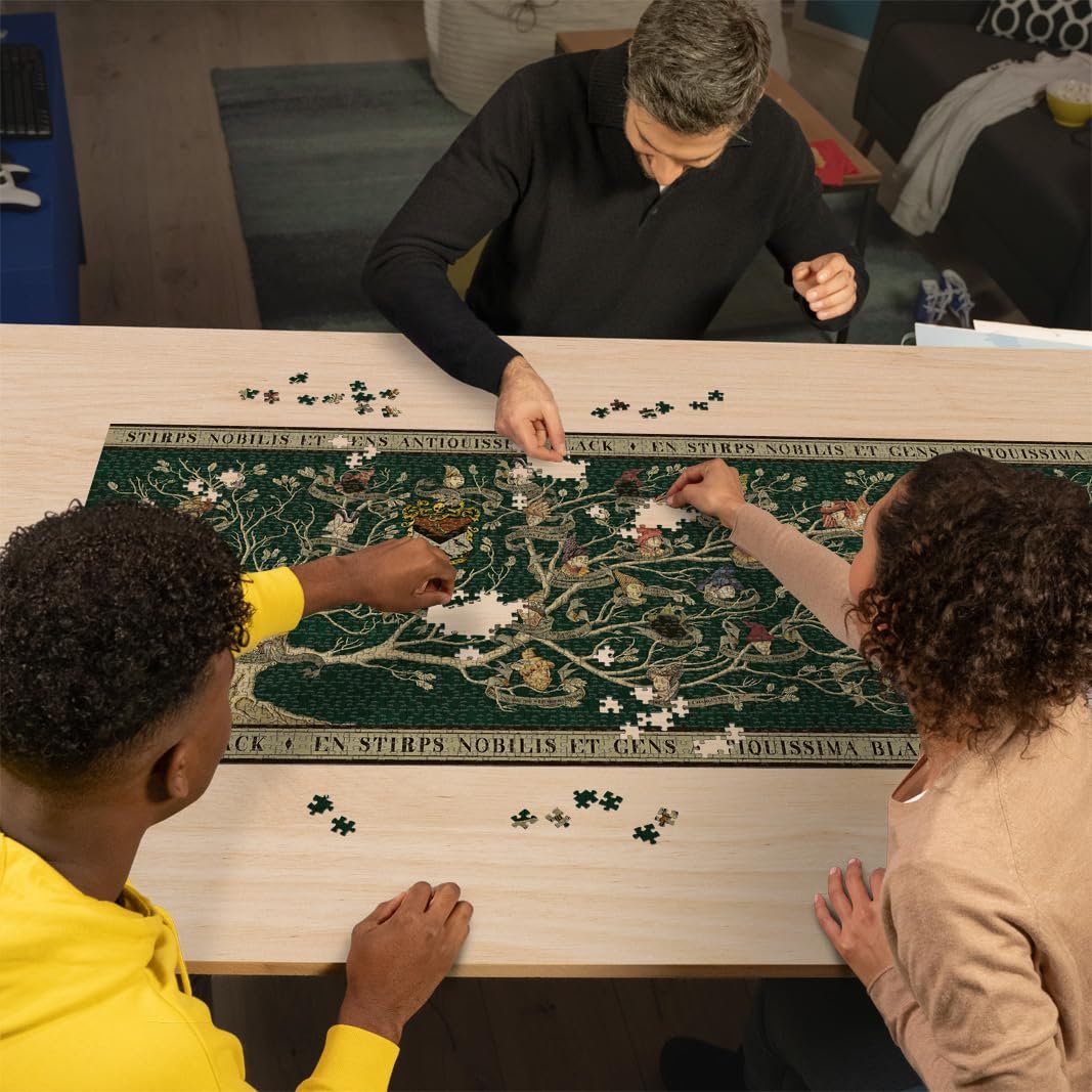 Пазл Ravensburger Harry Potter Family Tree Panorama 17299 2000 элементов, фото №4 Пазл Ravensburger Harry Potter Family Tree Panorama 17299 2000 элементов, фото №4