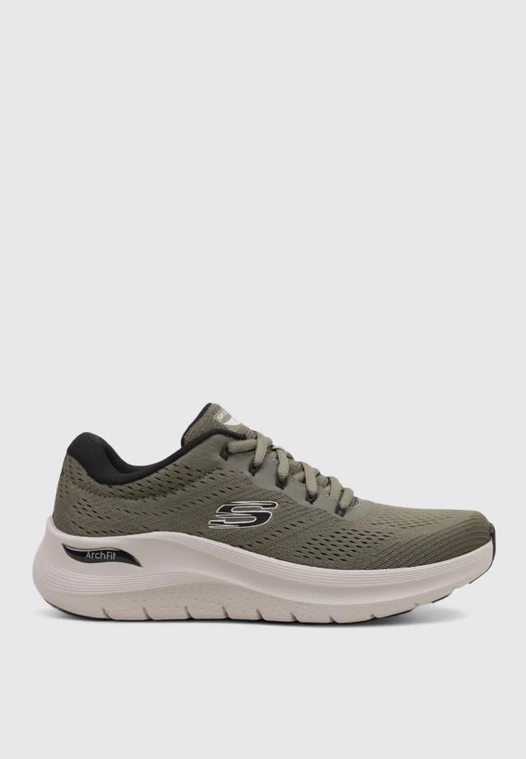 Кросівки Skechers Arch Fit 2.0 Olive Green Mesh Vegan Washable, фото №2