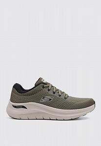 Кроссовки Skechers Arch Fit 2.0 Olive Green Сетка Vegan Washable synthetic.ua - Фото 1