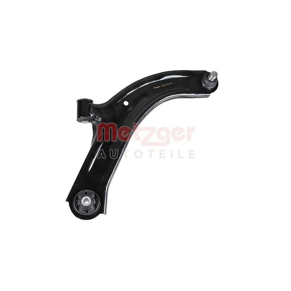 Важіль підвіски METZGER 58196502 для NISSAN, передня вісь справа, нижній, фото №1