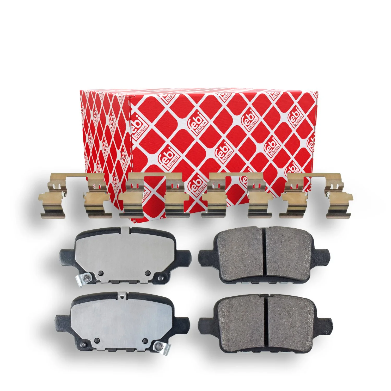 Комплект тормозных колодок, дисковый тормоз FEBI BILSTEIN 116249 для OPEL VAUXHALL, фото №1 Комплект тормозных колодок, дисковый тормоз FEBI BILSTEIN 116249 для OPEL VAUXHALL, фото №1