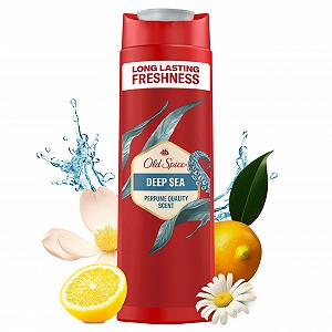 Гель для душу та шампунь Old Spice Deep Sea 3 в 1 для волосся, обличчя та тіла 250 мл - Фото 1