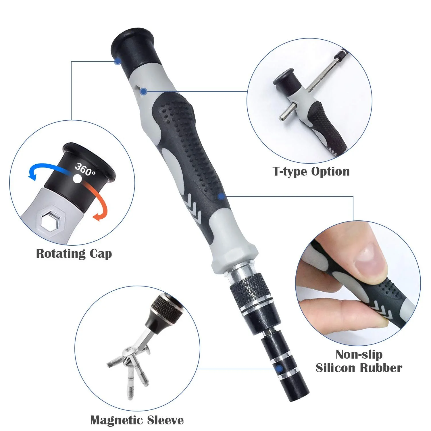 Набір викруток Linhon Precision Mechanics 115в1, фото №3