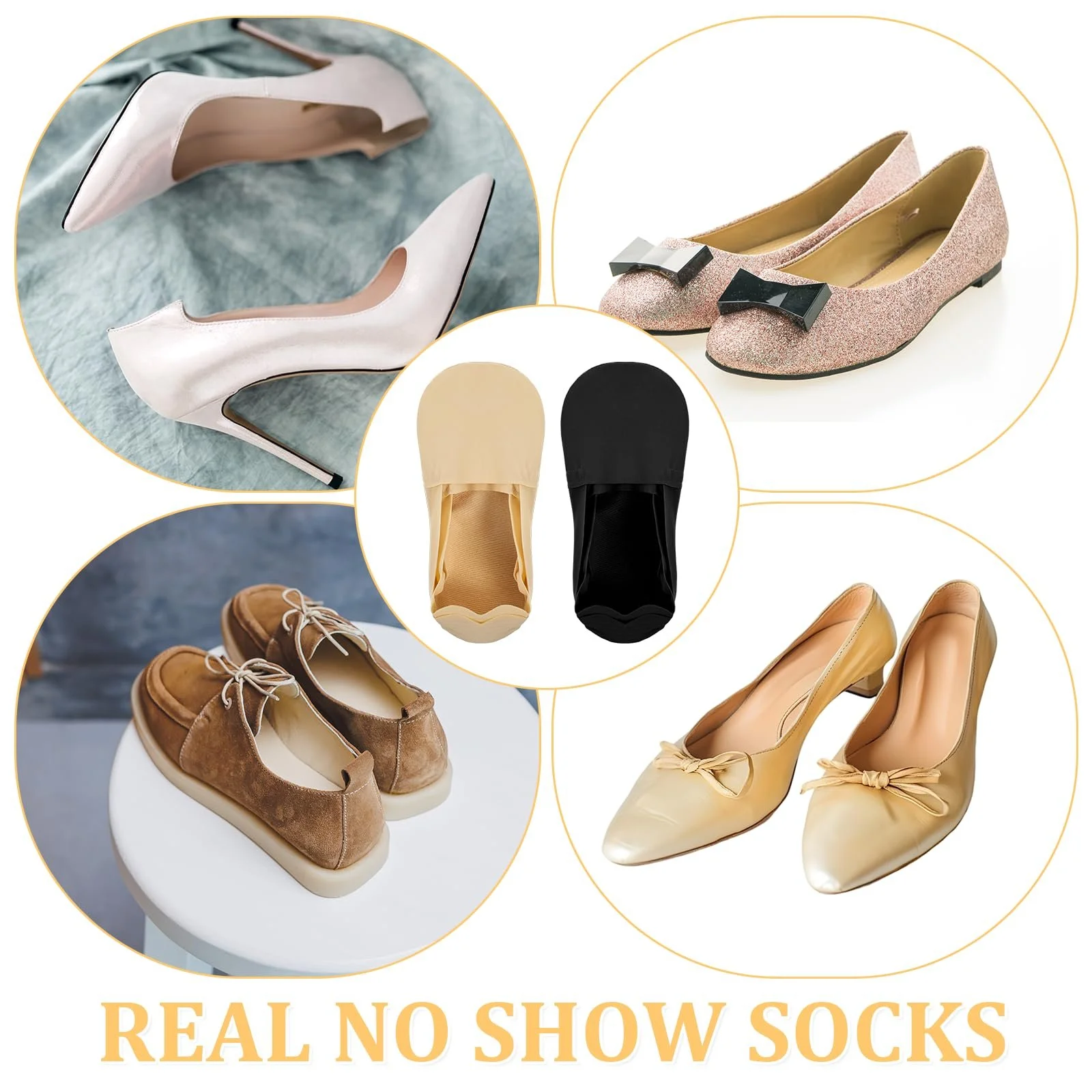 Жіночі шкарпетки-слідки 6 пар, фото №6