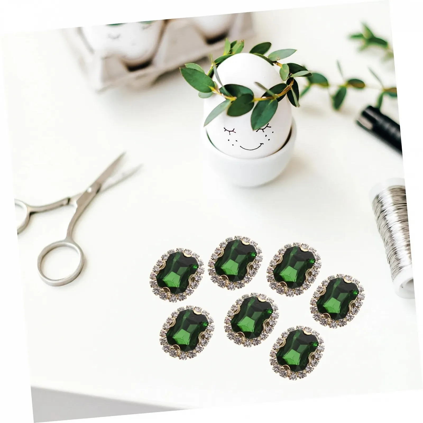 Стрази Пришивні 20 шт, фото №9