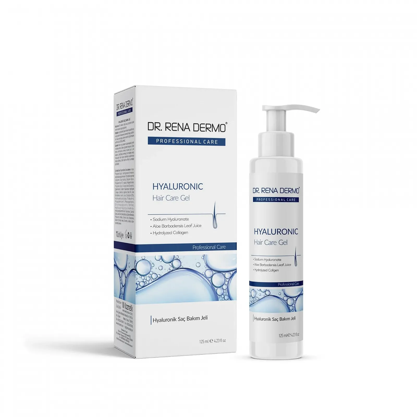 Гель Dr. Rena Dermo Hyaluronic для волосся проти випадіння 125 мл, фото №1