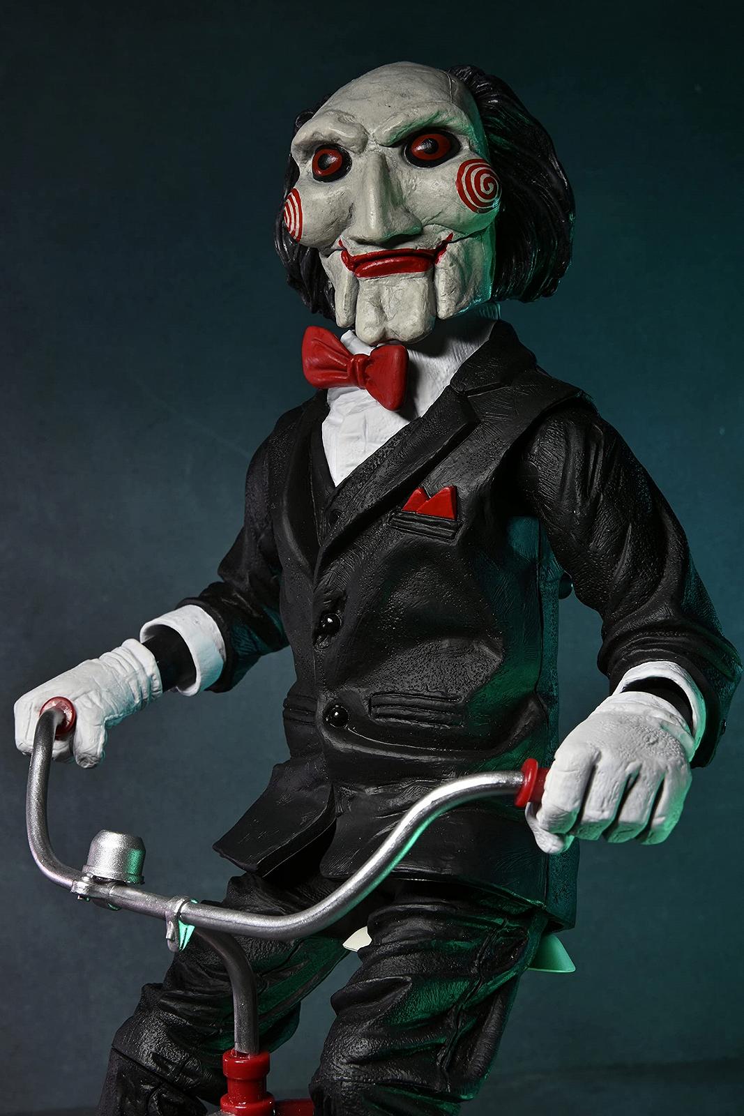 Фігурка NECA Saw Puppet З триколісним велосипедом Стрічка Звук, фото №7