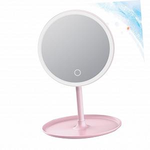 Зеркало Angoily Декор Desktop-Spiegel Schminkspiegel Led Schreibtischlampe synthetic.ua - Фото 1