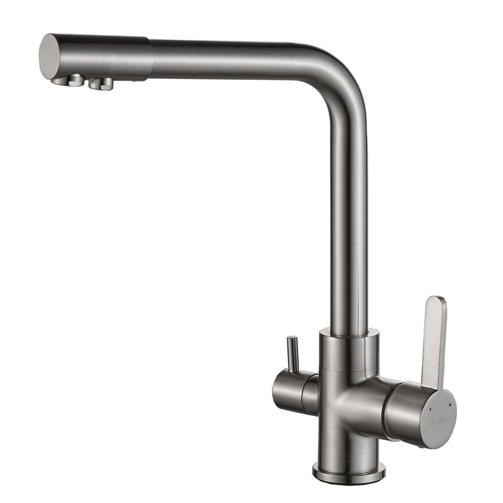 Змішувач для кухні під осмос Globus Lux LAZER GLLR-0444-8-STSTEEL, фото №1 Змішувач для кухні під осмос Globus Lux LAZER GLLR-0444-8-STSTEEL, фото №1