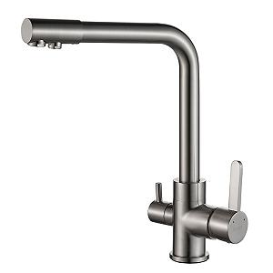 Змішувач для кухні під осмос Globus Lux LAZER GLLR-0444-8-STSTEEL - Фото 1