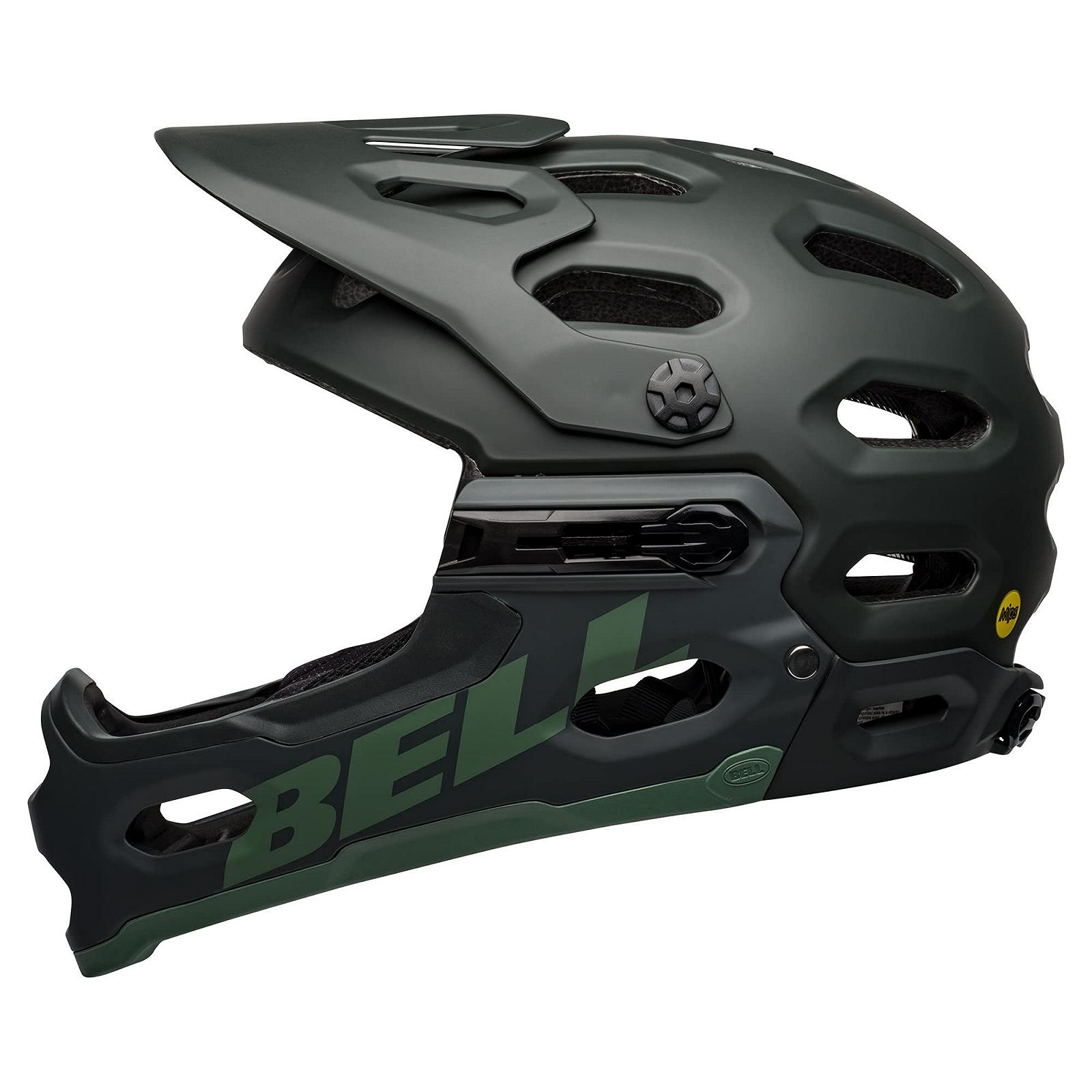 Шлем Enduro Bell Super 3R MIPS Matt - Зеленый, фото №3