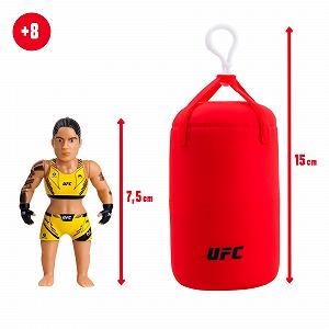Фигурка UFC Боксерский мешок 7,5 см + Сюрприз Боевой набор с аксессуарами и основой для клетки synthetic.ua - Фото 1
