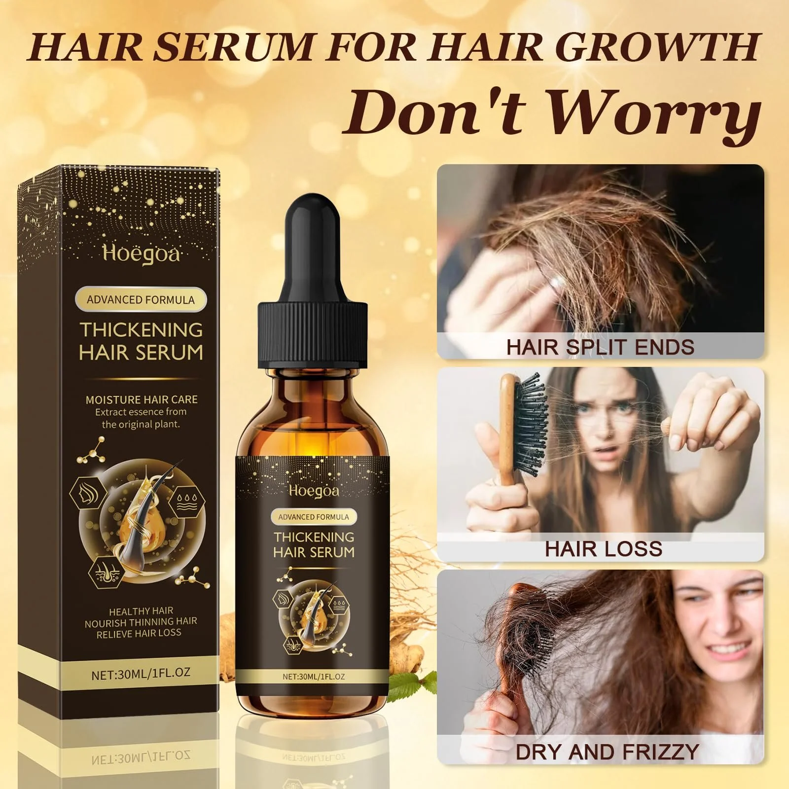 Сироватка для росту волосся Ledeak, 30 мл, фото №4