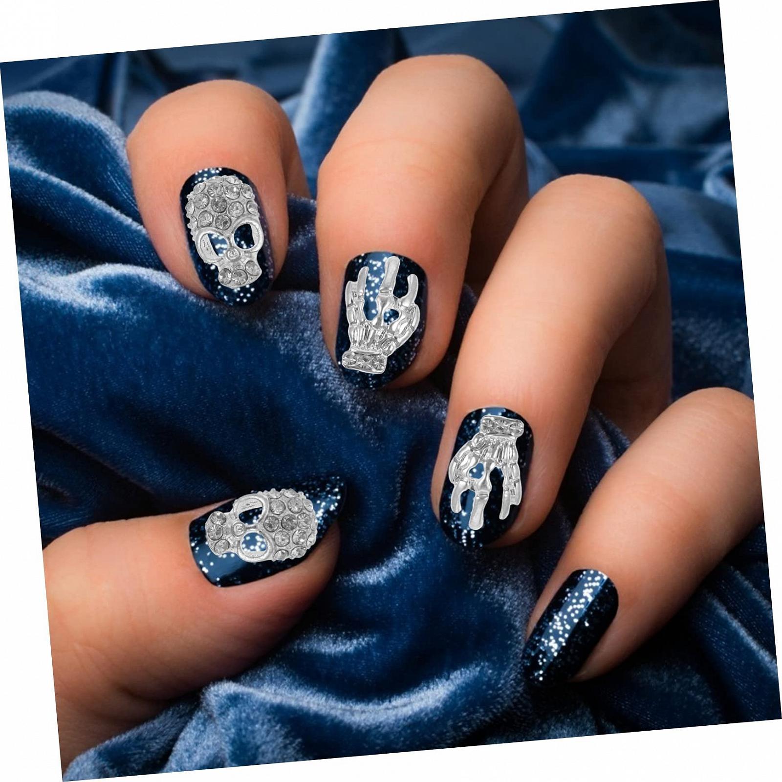 Украшения для ногтей Череп 80шт, фото №5