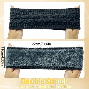 Вязаная повязка на голову Женская Зимняя Теплая цена на synthetic.ua - Фото 1 Вязаная повязка на голову Женская Зимняя Теплая synthetic.ua - Фото 1
