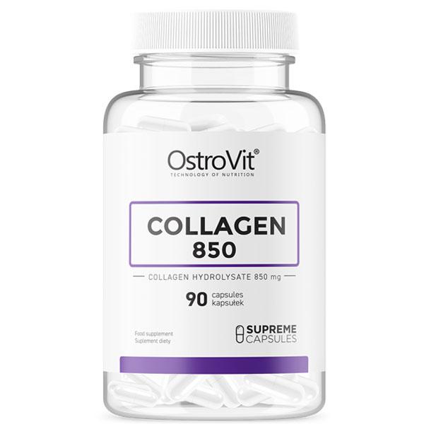 Коллаген Ostrovit Supreme Capsules Collagen 850 mg 90caps, фото №1