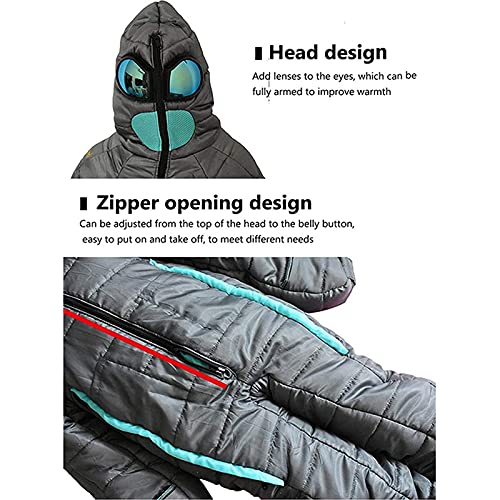 Спальный мешок Humanoider Schlafsack для взрослых супер легкий, фото №3