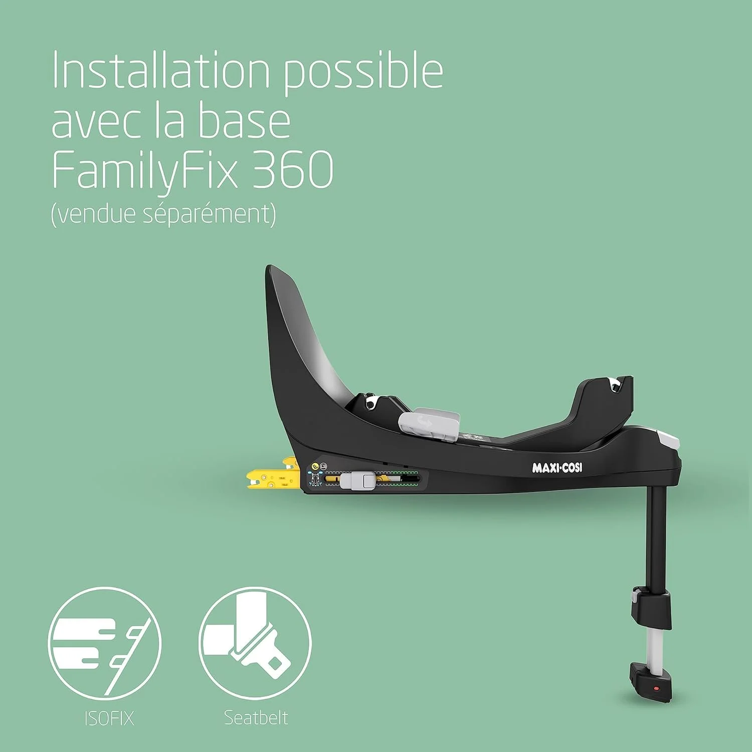 Дитяче автокрісло Maxi-Cosi Pebble 360 / Бічний захист G-Cell / ClimaFlow Comfort / 0-15 місяців / Essential Graphite, фото №5 Дитяче автокрісло Maxi-Cosi Pebble 360 / Бічний захист G-Cell / ClimaFlow Comfort / 0-15 місяців / Essential Graphite, фото №5