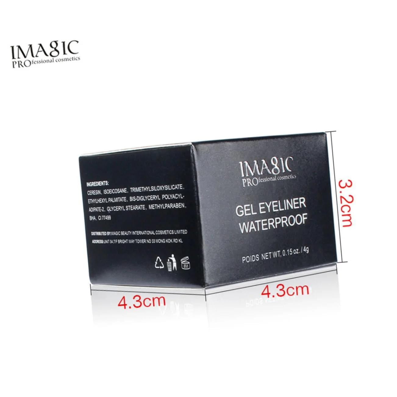 Гель-Підводка FRCOLOR, кремова, водостійка, довготривала, модна, фото №4