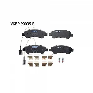 Комплект тормозных колодок дискового тормоза SKF VKBP 90035 E для CITROËN FIAT PEUGEOT - Фото 1