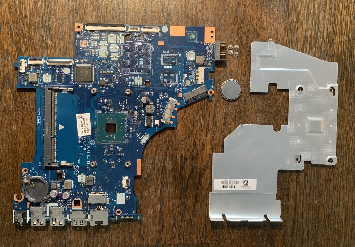 Материнська плата LA-E811P з процесором Intel Celeron N3060, фото №2