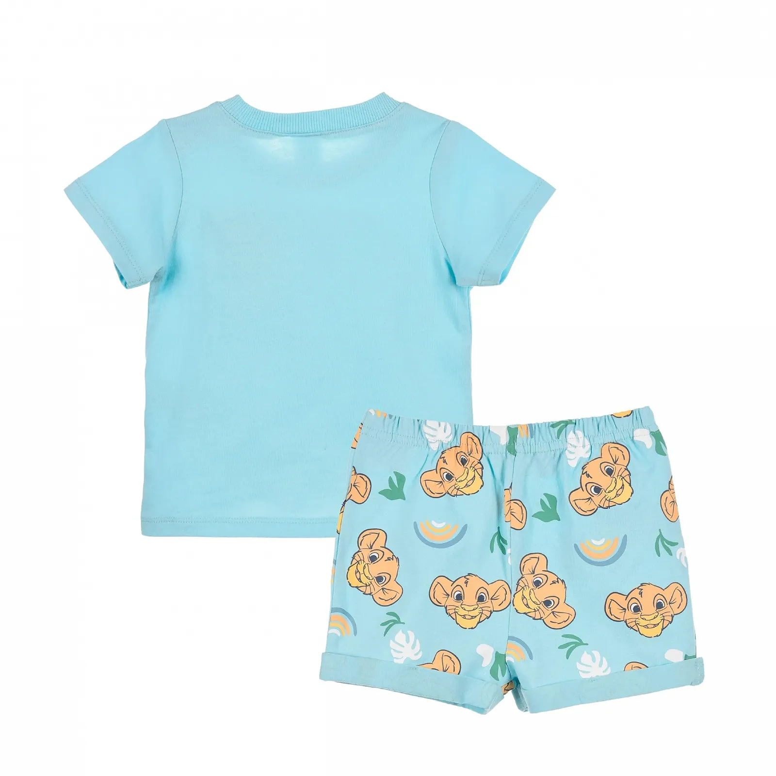 Комплект (футболка та шорти) Disney The Lion King для малюків, піжама з м'якої бавовни, 2 предмети, фото №2