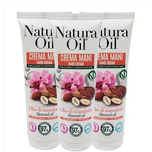 Крем для рук Suarez Nature Oil Аргановое масло 75 мл (3 шт., Миндальное масло) - Фото 1