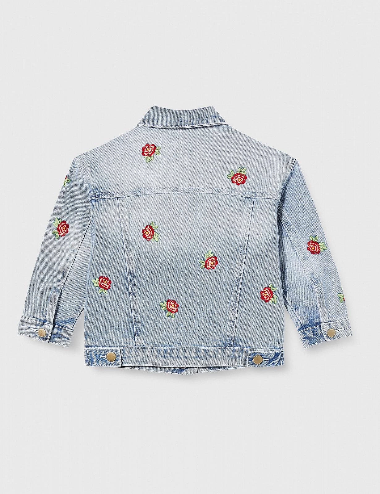 Джинсовая куртка Desigual Chaq_Azucena для девочек, фото №4 Джинсовая куртка Desigual Chaq_Azucena для девочек, фото №4